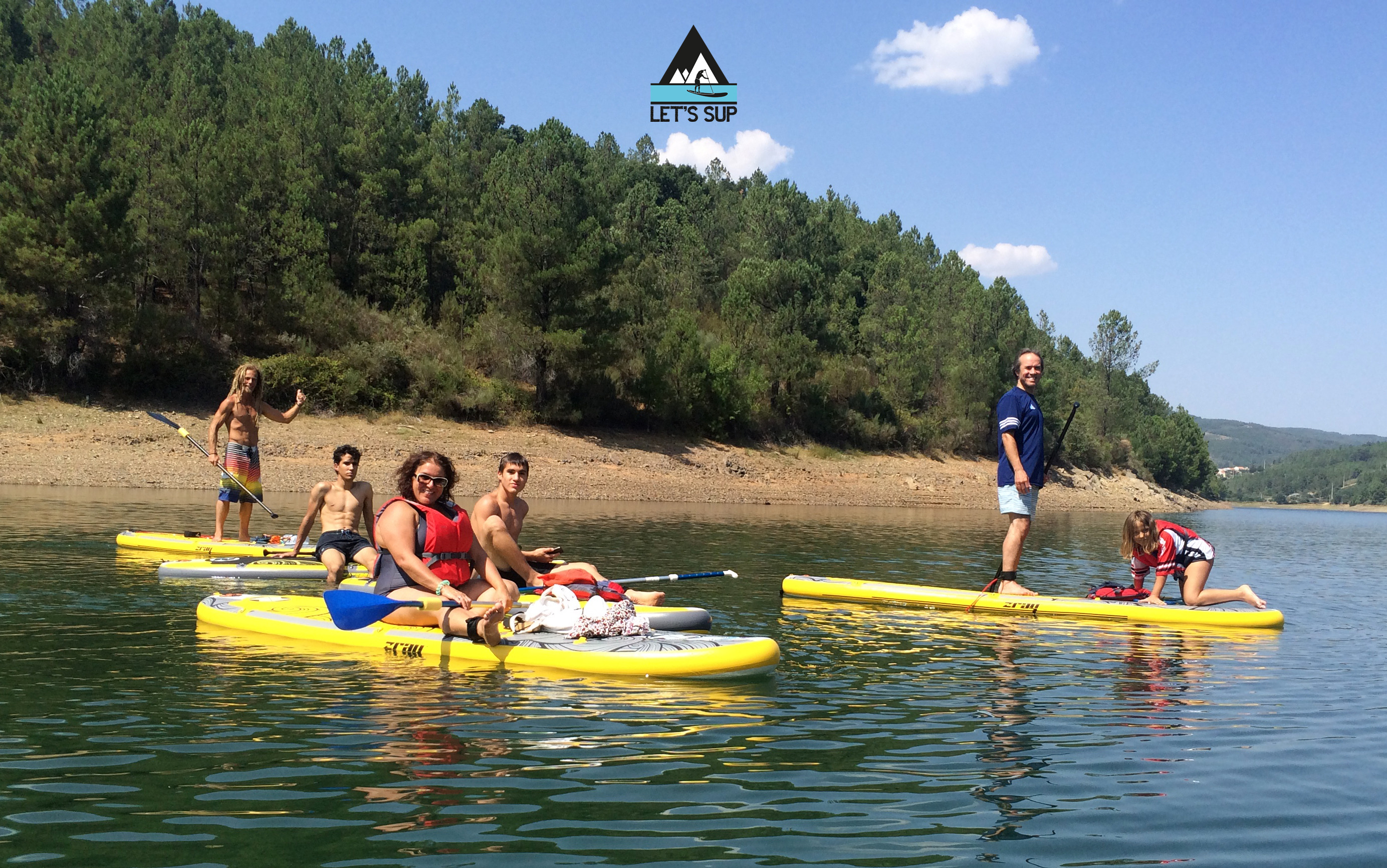 let's sup stand up paddle tours passeios yoga workout meimao