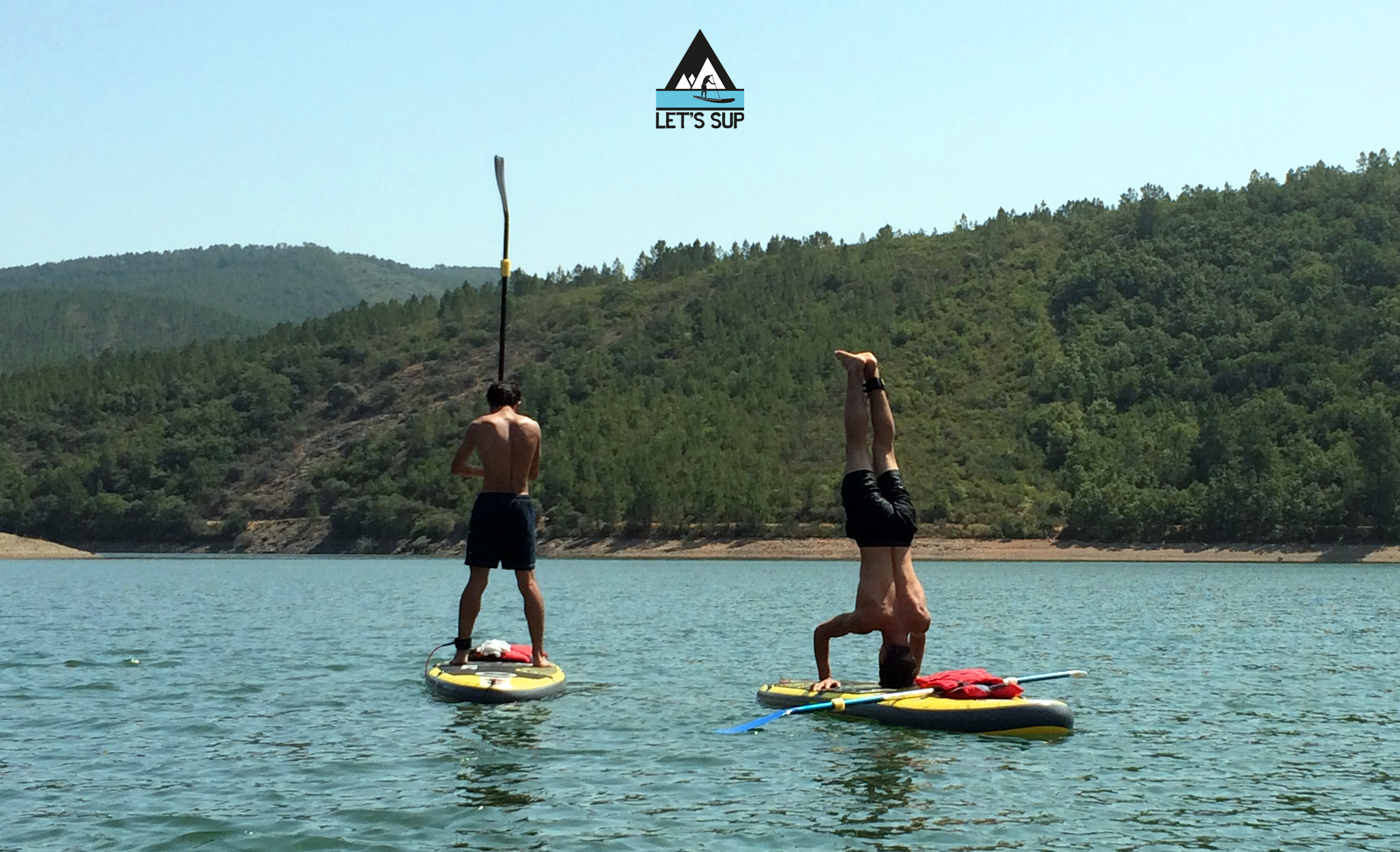 let's sup stand up paddle tours passeios yoga workout meimao