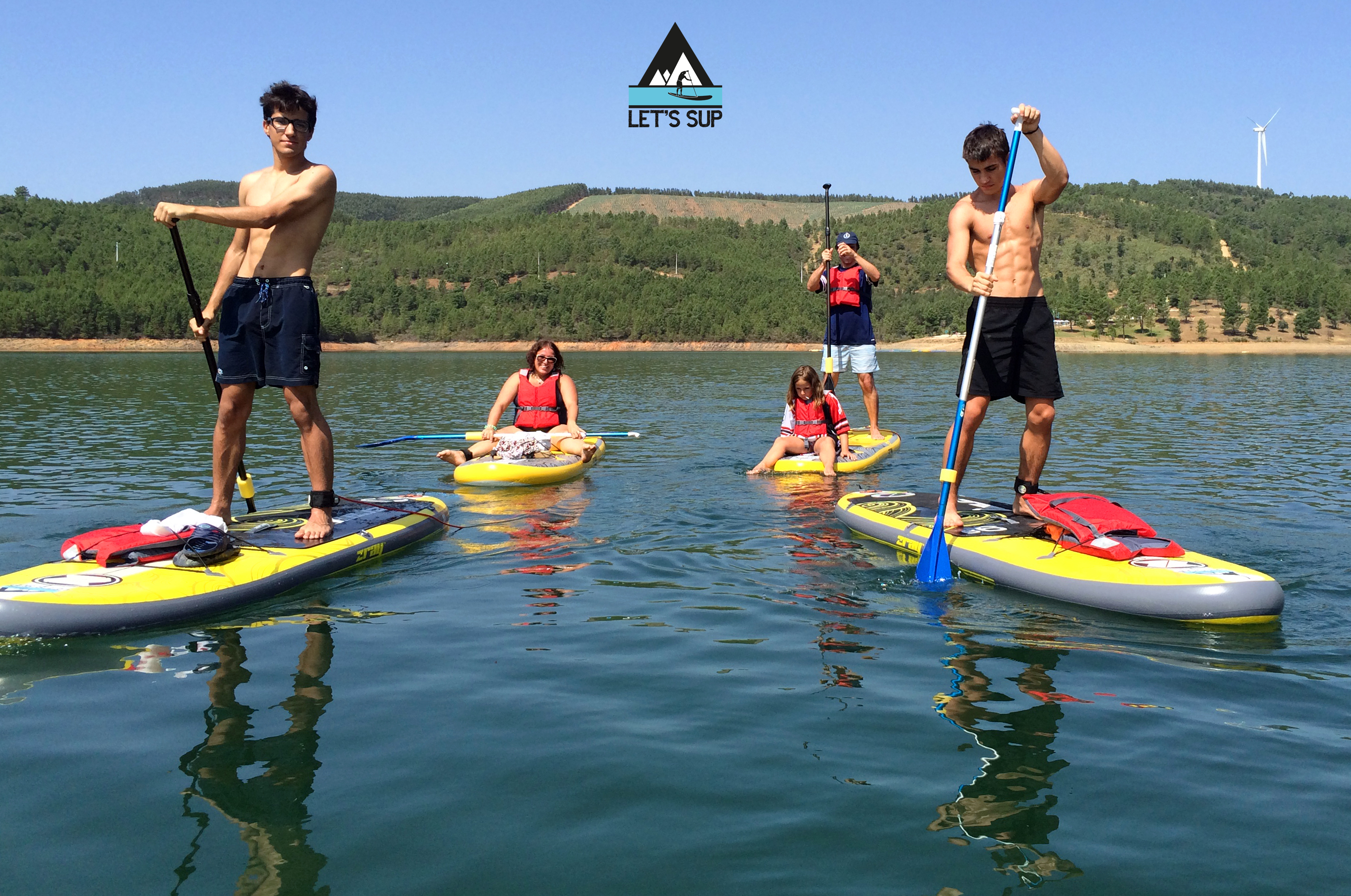 let's sup stand up paddle tours passeios yoga workout meimao