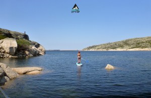 let's sup serra da estrela lagoa comprida passeio stand up paddle mais alto de portugal