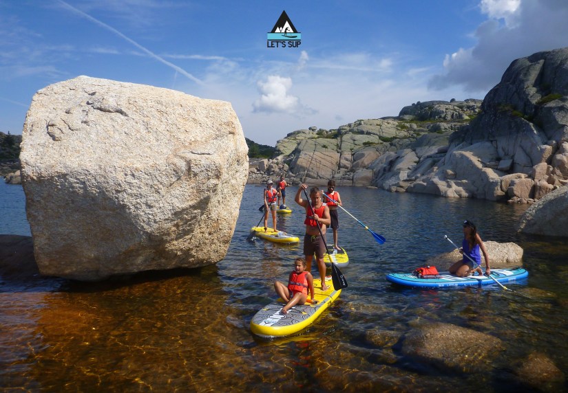 Let's SUP lagoa comprida serra da estrela stand up paddle passeio tours
