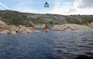 Let's SUP lagoa comprida serra da estrela stand up paddle passeio tours drone