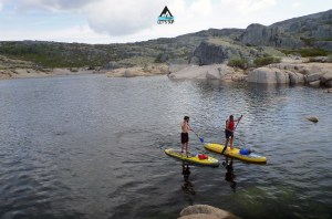 Let's SUP lagoa comprida serra da estrela stand up paddle passeio tours