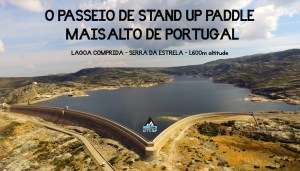 Let's SUP lagoa comprida serra da estrela stand up paddle passeio tours