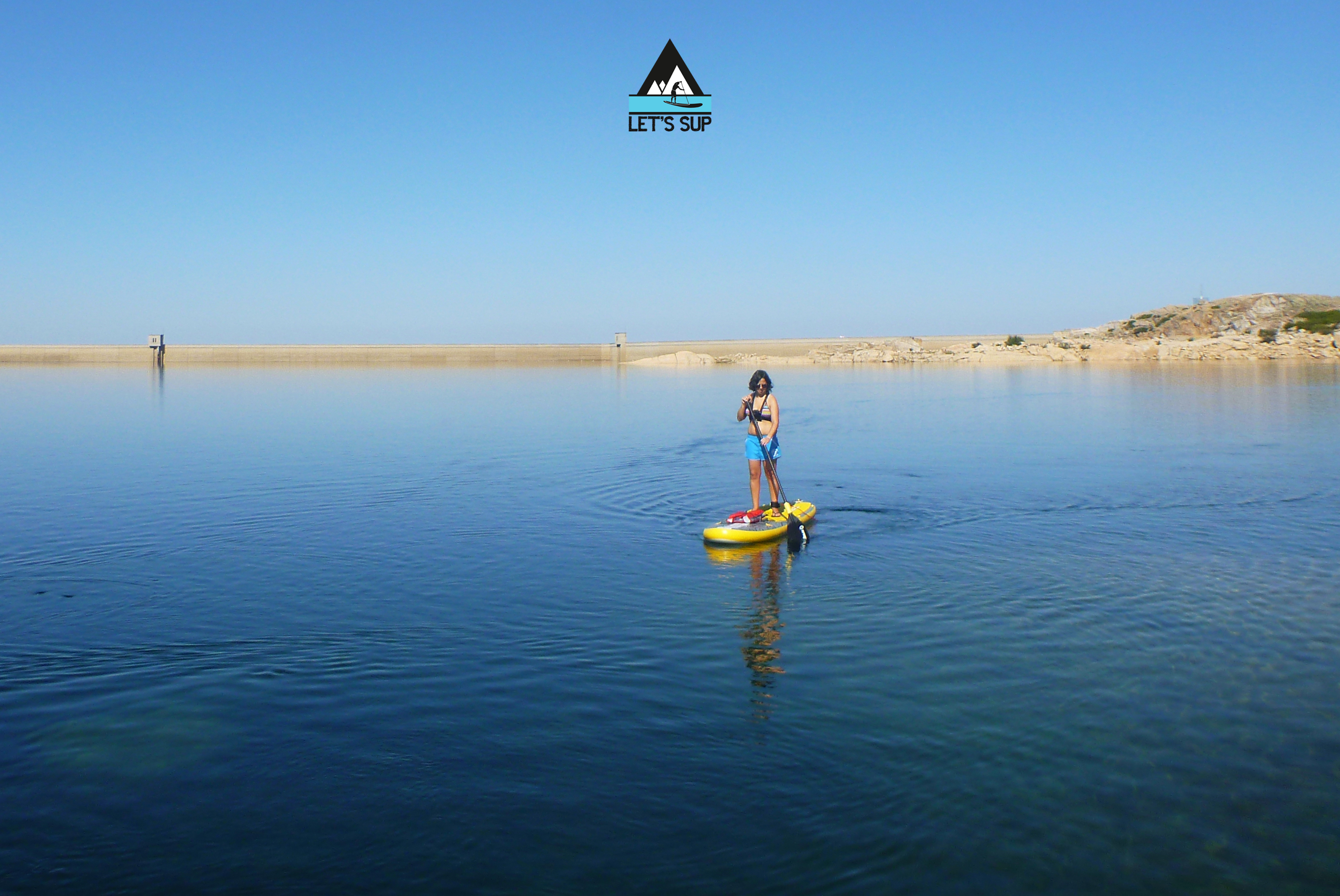 let's sup stand up paddle lagoa comprida serra da estrela o passeio de SUP mais alto de portugal
