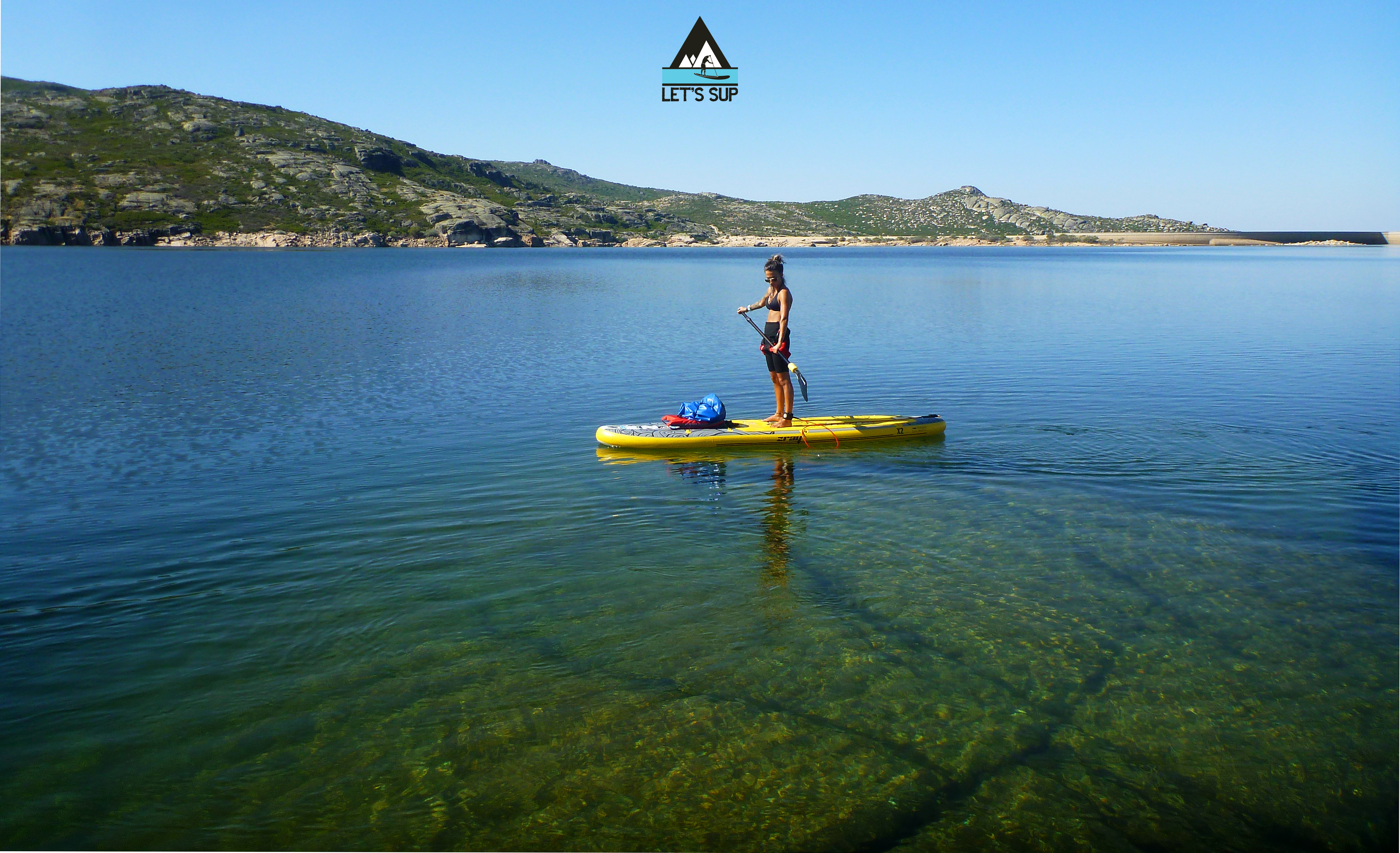 let's sup stand up paddle lagoa comprida serra da estrela o passeio de SUP mais alto de portugal