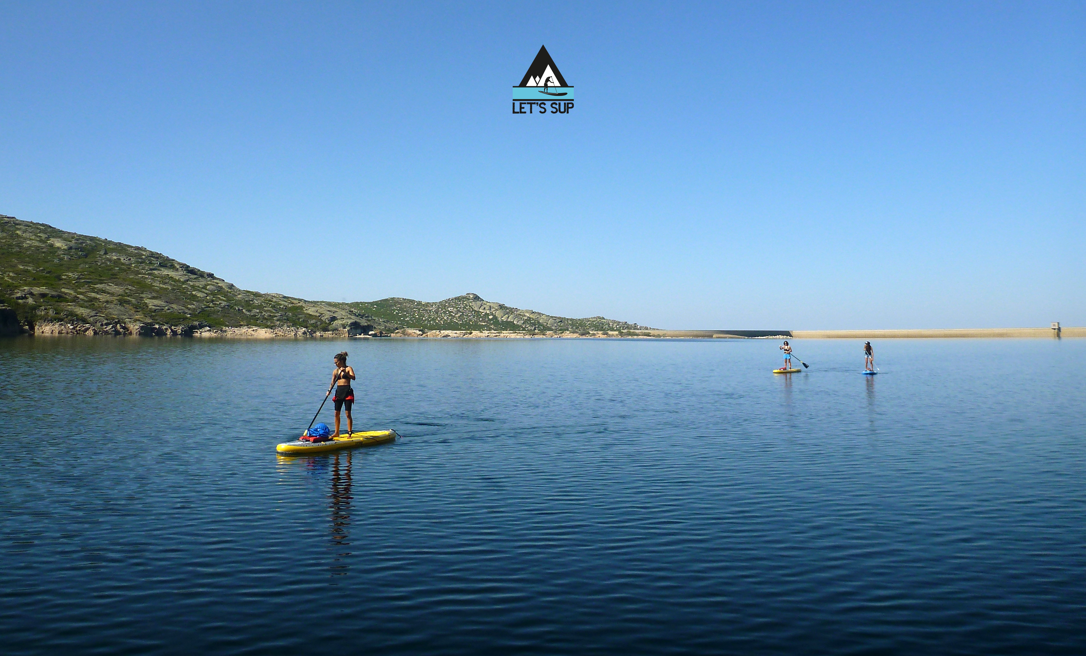 let's sup stand up paddle lagoa comprida serra da estrela o passeio de SUP mais alto de portugal