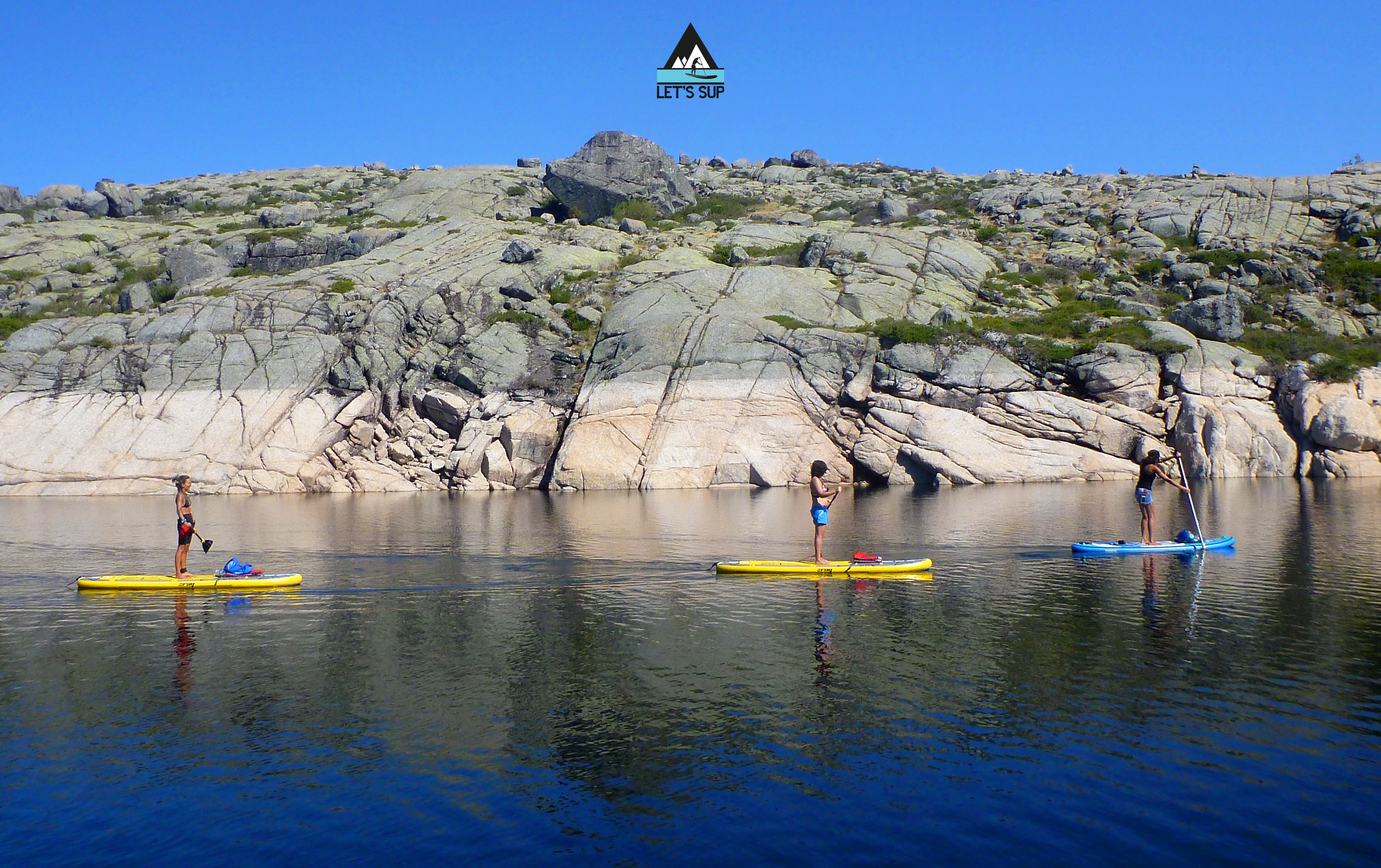 let's sup stand up paddle lagoa comprida serra da estrela o passeio de SUP mais alto de portugal