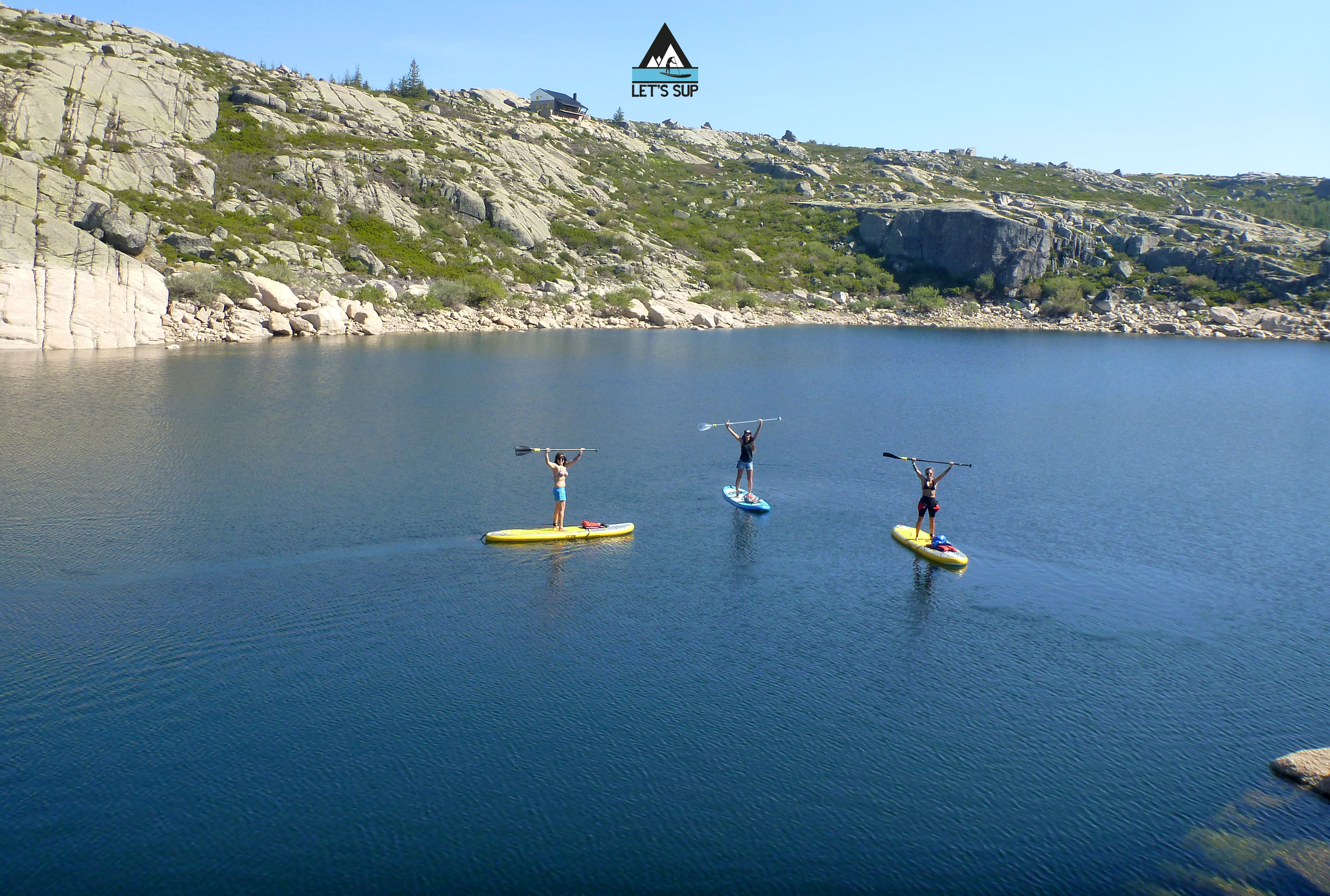 let's sup stand up paddle lagoa comprida serra da estrela o passeio de SUP mais alto de portugal