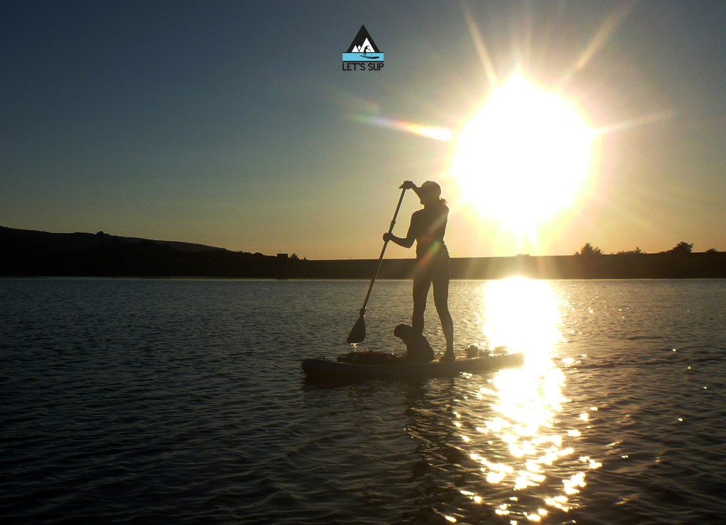 let's sup stand up paddle sunset sup tour pôr do sol vale do rossim serra da estrela