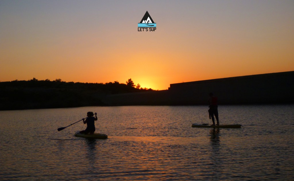 let's sup stand up paddle sunset sup tour pôr do sol vale do rossim serra da estrela
