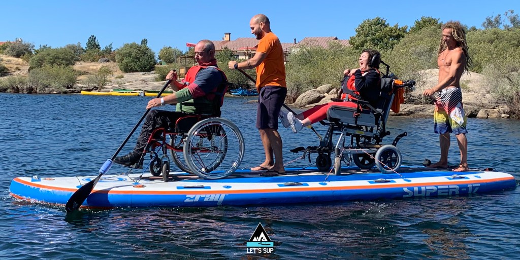stand up paddle adaptado desporto para todos adaptive sup serra da estrela